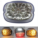 Motorcycle Tail Light LED Integrated Turn Signals For Fatboy, Sportster, Ro