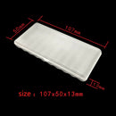 Portable plastic battery case cover holder storage box for 10pcs AAA Batteries U