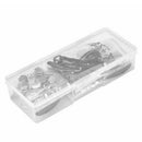 197Pcs Zip Slider Rescue Instant Repair Replacement Kit Household Useful ZKY
