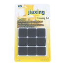 18 Pcs Square Shaped Black Foam Adhesive Protection Pad Mat for Chair Leg F4F1