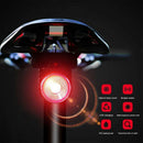 Bike Tail Light Anti-Theft Alarm Rechargeable Intelligent Light Perception