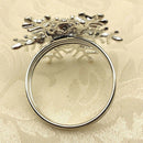 10Pcs Christmas Napkin Rings Alloy Rhinestone Napkin Buckle Napkin Holder S