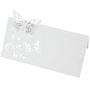 60x Butterfly Flower Place Table Numbers Guest Seating Name Cards for Weddi