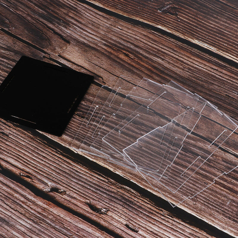 Modern Acrylic Display Show Case Dustproof Box Ornament Tool 208x108x200mm