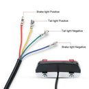 Electric Bicycle Led Tail Light Brake Light Turn Signal Rear Lamp 48V