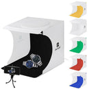 3 Color Temperature LED Ring Light Highlights Portable Photo Shooting Tent Photo