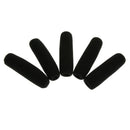Pack of 5 Interview Microphone Foam Cover Mic Windscreens Black for Press