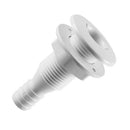 For 5/8 Inch Plastic Thru-Hull Bilge Pump and Aerator Hose Fitting for Boats