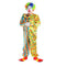 Funny Circus Clown Joker Jumpsuit Costume Christmas Outfit Colorful Afro Wig