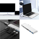 7 In 1 USB Type C Hub USB C & SD/TF Card Reader 2 USB 3.0