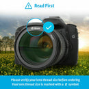 58mm Circular Polarizing UV Filter Lens Protector for Canon Nikon Rebel S5