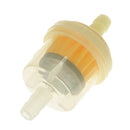 Plastic Gas Filter for 6mm 1/4'' Fuel Line Car Gas Filter Engine Accessories