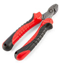 Red Black Handle High Carbon Steel Cable Wire Stripper Cutter Crimpers