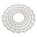 5pcs Metal Circles Metal Cutting Dies DIY Scrapbooking Embossing Stencils