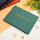 240 Grids PVC Coin Collection Book Money Holder Penny Storage Album (Green)