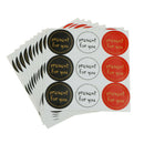 90Pcs Present for you Kraft Paper Seal Stickers DIY Gifts labels/Baking Decor FT