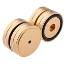 4Piece Aluminum Speaker Isolation Feet Pad for AMP Turntable HIFI Player