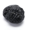 1XTektite Meteorite Raw Specimen Mineral Rock Iron Stone Rough Black Space3C