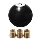 8 POOL BILLIARD BALL GEAR SHIFTER SHIFT KNOB black M12X1.25-, High quality