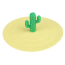 Silicone Leakproof Cup Lids Heat Resistant Reusable Sealed Cover (A)  A