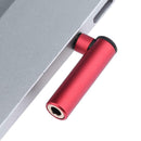 `=3.5mm Male to Female 90 Degree Right Angled Adapter Audio Microphone Jack A