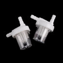 2PCS 1/4'' 6mm Motorcycle Inline Gas Petrol Fuel Filter Cleanerular  OZ