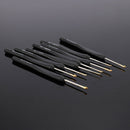 8Pcs/set Black Knitting Needles Crochet Hooks for Knit DIY Craft Loom ToolS Hn