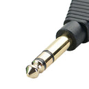 6.35mm 1/4 Stereo Audio Male to AV 3-Screw Terminal Female Adapter Connecto