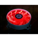 MagiDeal Aluminum 12V Quiet Cooled Fan 9cm CPU Cooler Heatsink For 1366 Red