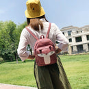Cute Mini Leather Fox Fashion Backpack Small Daypacks Purse for Girls(purpl B6X1