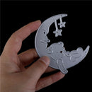 Unique Snooze Bear Cutting Dies Stencil Scrapbooking Album Decor Craft Card  BX