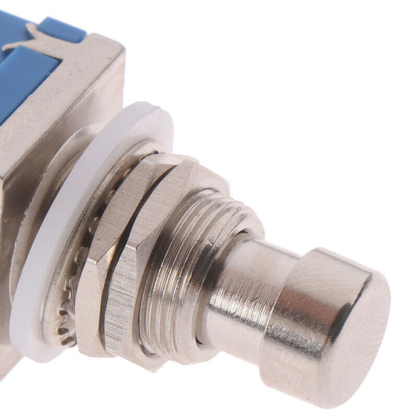 1Pc 3PDT 9-PIN Guitar Effects Stomp Switch Pedal Box Foot Metal tar Sw.AU