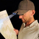 Outdoor Hot Clip On LED Head Cap Hat Light Head Lamp Torch Hunting Camp Fis H7R2