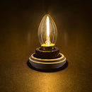 110V Candle Lamp LED Fridge Range Hood Light Filament Bulb E12 0.5W LampA Tw