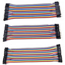 120pcs Wire Male to Male + Male to Female + Female to Female Jumper CableME