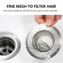 2X Kitchen Waste Stainless Steel Sink Strainer Plug Drain Filter Basket Drainer