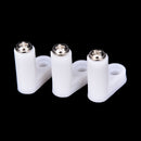 40pcs fixed plastic PCB mounting feet 20mm L type feet with Screws LJ