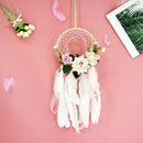 Dream Catcher Handmade DIY Decorative Pendant Flower Dream Catcher Wall Han