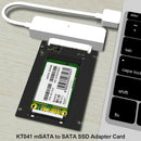 KT041 mSATA to SATA 3.0 Converter Card Desktop 51 X 30mm SSD Adapter Module A
