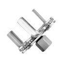 Machine Oil Fuel Filter Wrench Flat Jaw Oil Grid Removal Tool with Adapter A