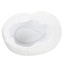 Women Men Fedora Trilby Cap grass Style Packable Travel Sun Summer Hat, Whi X5T7