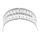 Eyebrow Balance Stencil Shaper Microblading Permanent Makeup Ruler Supplies