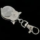 Double open owl Key ring Pocket watch