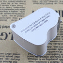 30X 60X Illuminated Magnifier Glass Loupe Dual Lens Lam Jewelry Appraisal Tool