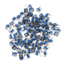 100pcs RM065 10K 103 Value Carbon Film Horizontal Trimpot Potentiometer Kit
