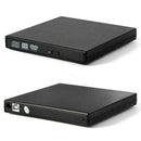 USB External Drive DVD CD RW Disc Burner Combo Reader Laptop Windows E9E1
