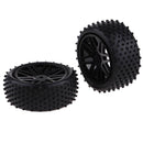 4x RC 1/10 Buggy Wheels Tires Tyre For HSP Redcat  HPI Diameter 83mm