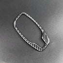 Carbon Fiber Car Interior Door Handle Cover Trim Door Bowl Stickers Decorat