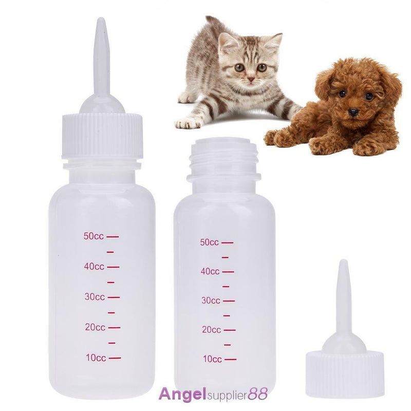 Puppy Kitten Bottle 50ml Pet Nursing Feeding Bottle for Dogs Cats