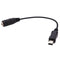 Mini USB Male to 3.5mm Jack Female Audio Cable Mic Adapter Headphone Earphone OZ